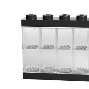 Černobílá sběratelská skříňka na 8 minifigurek LEGO®