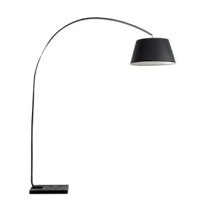 Černá stojací lampa Design Twist Carolei