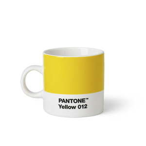 Světle žlutý hrnek Pantone Espresso, 120 ml
