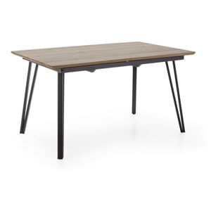 Jídelní stůl s deskou v dubovém dekoru 90x140 cm Mulan – Marckeric