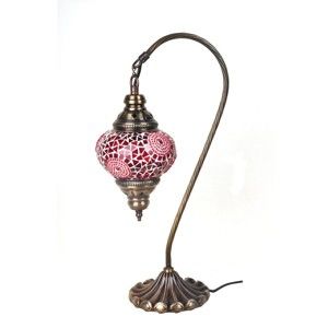 Skleněná ručně vyrobená lampa Fishing Babette, ⌀ 13 cm