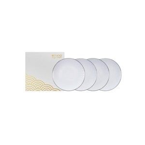 Sada 4 bílých talířů Tokyo Design Studio Nippon, ø 19 cm