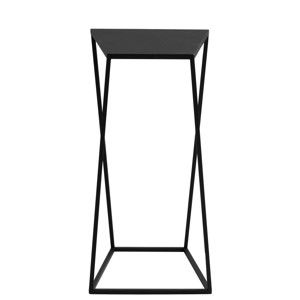 Černý odkládací stolek Custom Form Zak