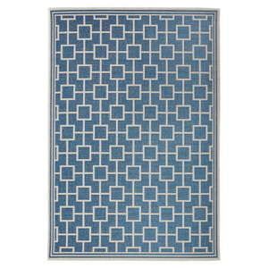Modrý koberec vhodný i na ven Bougari Botany, 115 x 165 cm