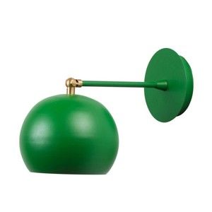 Zelené nástěnné svítidlo Cup Wall Lamp