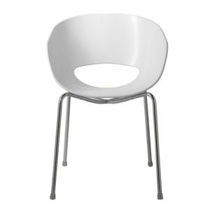 Bílá židle Kare Design Eggshell 