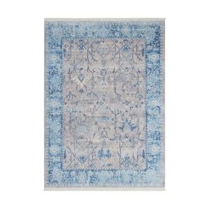 Modro-šedý koberec Kayoom Freely, 160 x 230 cm