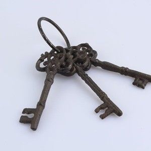 Dekorativní litinové klíče Dakls