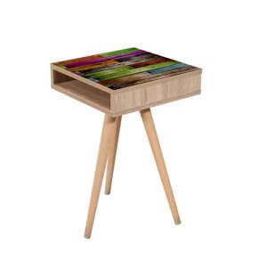 Odkládací stolek Zigon Colors, 40 x 40 cm