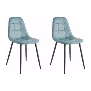Sada 2 modrých židlí Støraa Lamar