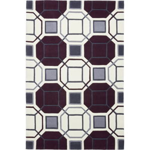 Fialový koberec Think Rugs Hong Kong Hammam, 120 x 170 cm