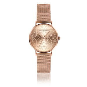 Dámské hodinky s páskem z nerezové oceli v barvě růžového zlata Emily Westwood Sophia