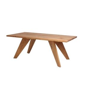 Jídelní stůl z dubového dřeva Custom Form Alano, 200 x 100 cm